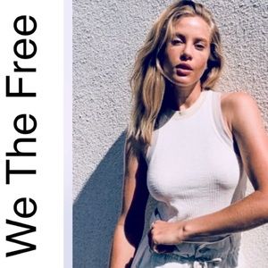 🆕 WE THE FREE Cooper Tank SZ: S, Color Ivory. NOW:$22. MRSP $58.99. NWOT.
